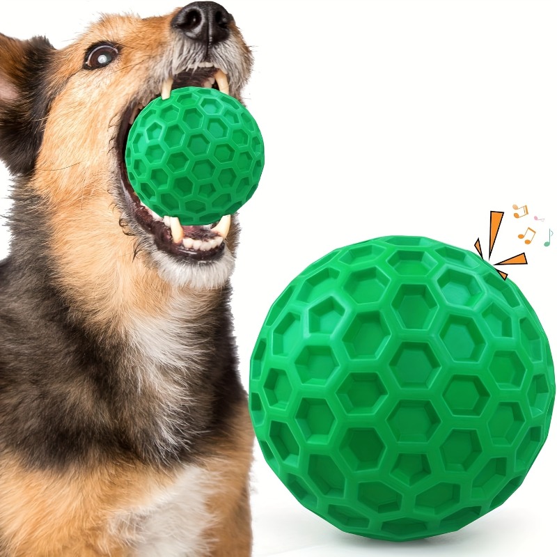 Automatic Moving Dog Ball - Tough Natural Rubber Dog Chew Toy