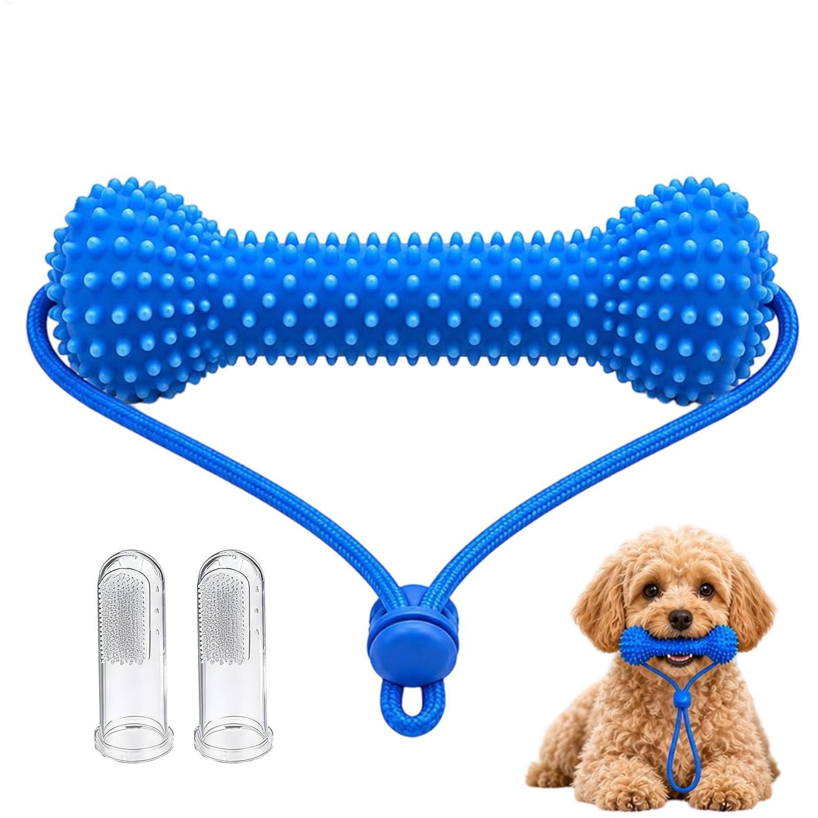 Dog Teeth Cleaning Toy Rubber  - Teeth Cleaning Dog Chew Bone review and price