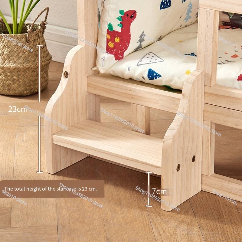 Solid Wood Double-Layer Pet Be - Pet Beds review and price