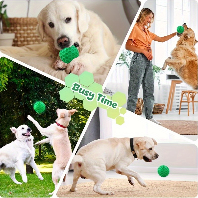 Tough Natural Rubber Dog Chew  - Automatic Moving Dog Ball review and price