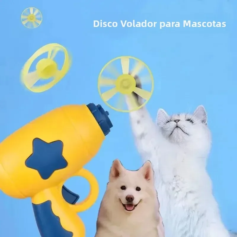 Fun Cat Teaser Interactive Lau - Flying Disc Dog Training Toy review and price